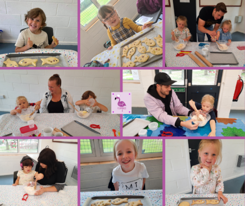 Purple Flamingo - Spotty fish cookies